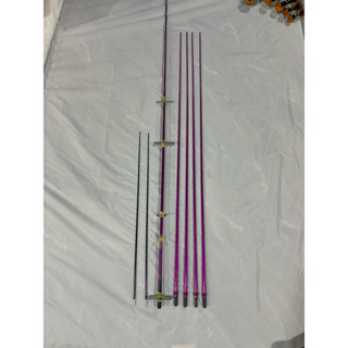  combo khung diều 2m đuôi cá TÍM VÍP không có áo .....  