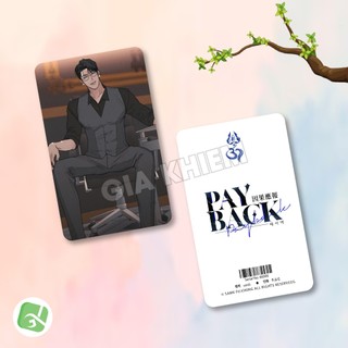 Photocard PAYBACK (P2) - Size 5.5x9cm