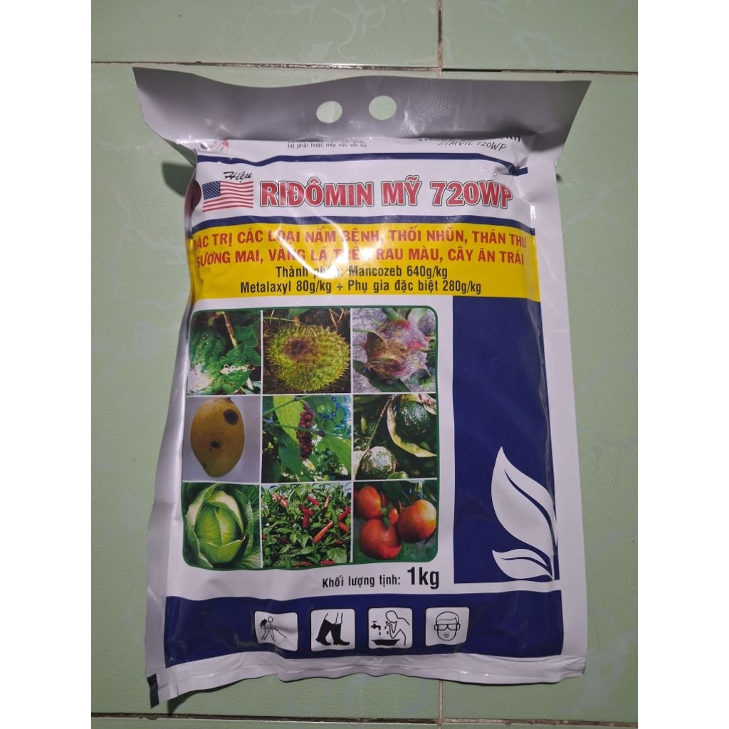 Thuốc trừ bệnh RIDOMIN MỸ 720WP 1KG