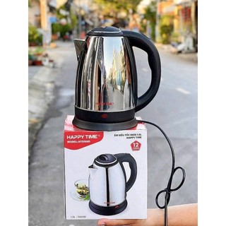 Ấm siêu tốc inox sunhouse,happy time 1,8l