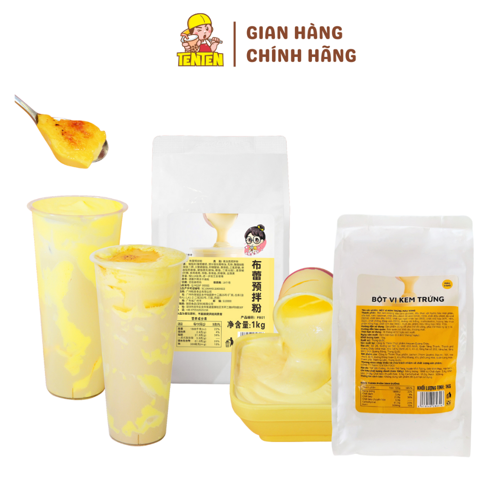Tổng Hợp Các Loại Kem Trứng Chính Hãng (1kg)
