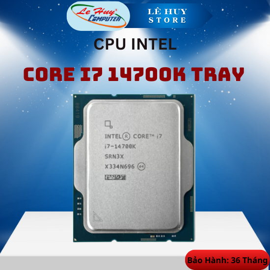 CPU Intel Core I7 13700F Tray /Core I7 13700K Tray /Core i7 14700F Tray /Core i7 14700K Tray - Hàng 
