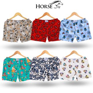 CHỌN MẪU - Quần Đùi Nam Nữ HORSE Mặc Ở Nhà, Mặc Ngủ