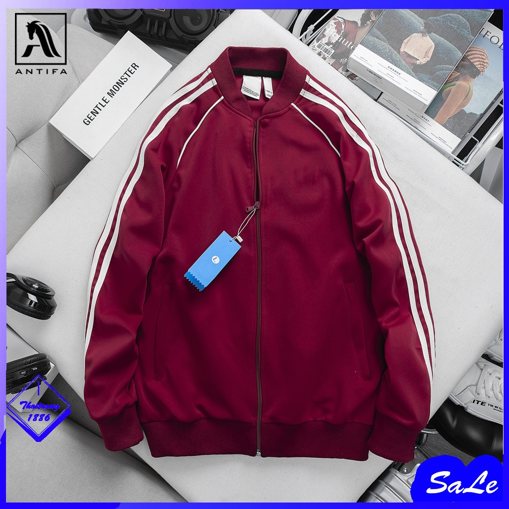 Áo Bomer 3 Sọc, ( CÓ LOGO)  Áo Thể Thao Nam Nữ Nhiều Màu Chất Poly Cao Cấp - BB456