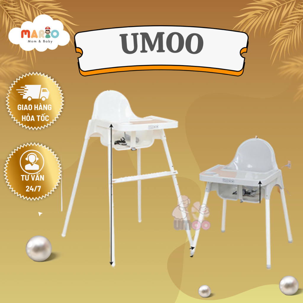 Ghế ăn dặm Basic Umoo UM-05197