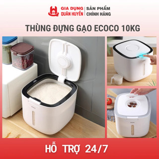 Thùng đựng gạo, đựng đồ khô 10kg ecoco thông minh 2005