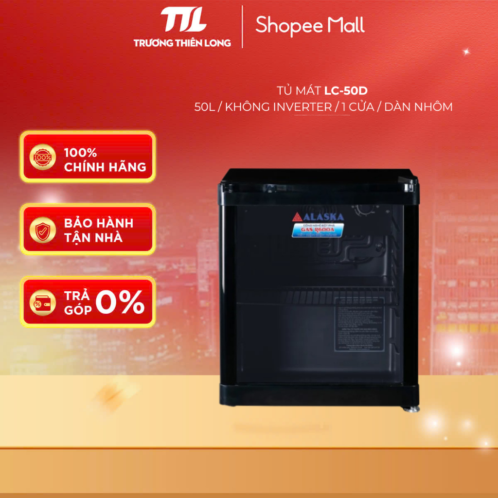LC 50D / LC 50T - Tủ Mát Alaska 50 Lít LC 50D / LC 50T [TOÀN QUỐC]