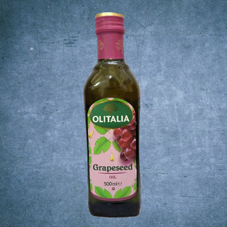 OLITALIA [Chai TT 500ml] DẦU HẠT NHO [ITALIA] Grapeseed Oil (HALAL)