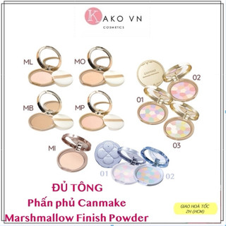 ( Đủ Tông ) Phấn phủ Canmake Marshmallow Finish Powder SPF26 PA++