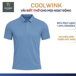 Áo thun nam trung niên có cổ THÁI KHANG vải thun lạnh mặc siêu mát  ATK01