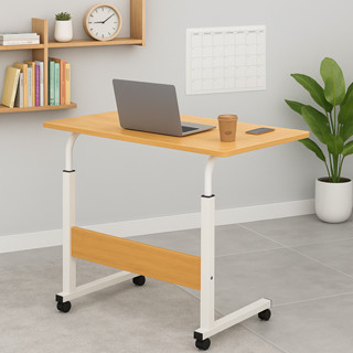 Bàn nâng hạ chiều cao, bàn rút 1 tầng có bộ 4 bánh xe di chuyển , kích thước R40/D80/C75