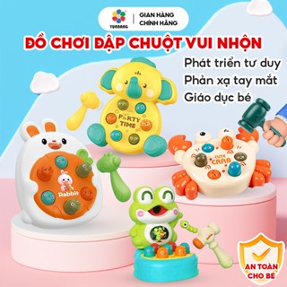 Đồ Chơi Đập Chuột Mini Thông Minh Cho Bé 1-5 Tuổi, Phát Triển Trí Tuệ, Phản Xạ, Giáo Dục Sớm Cho Bé