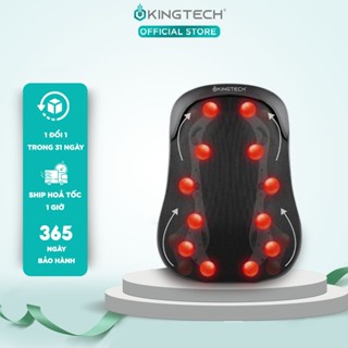 Đệm Massage Lưng Cao Cấp KINGTECH KC-300 - Công Nghệ Mát Xa Chuyên Sâu 2D-3D Kết Hợp Nhiệt Hồng Ngoại - Chính Hãng