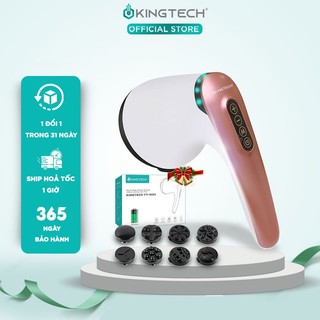  Máy Massage Cầm Tay Dành Cho Chị Em KINGTECH YT-1803 - Mát Xa Toàn Thân Đa Năng Chuyên Sâu Cho Eo Bụng Cổ - Chính Hãng 