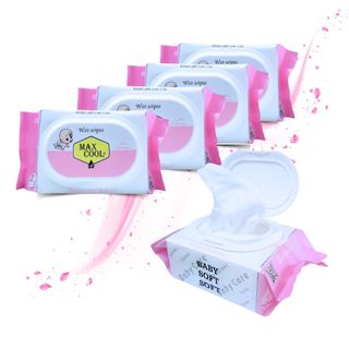 1 gói khăn ướt 30 tờ MAX COOL