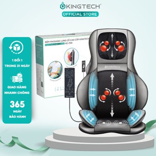 Đệm Massage Toàn Thân KINGTECH KC-700 - Mát Xa 3D Chuyên Sâu Cho Lưng, Cổ Gáy - Quà Tặng Cho Bố Mẹ, Sếp, Khách Hàng