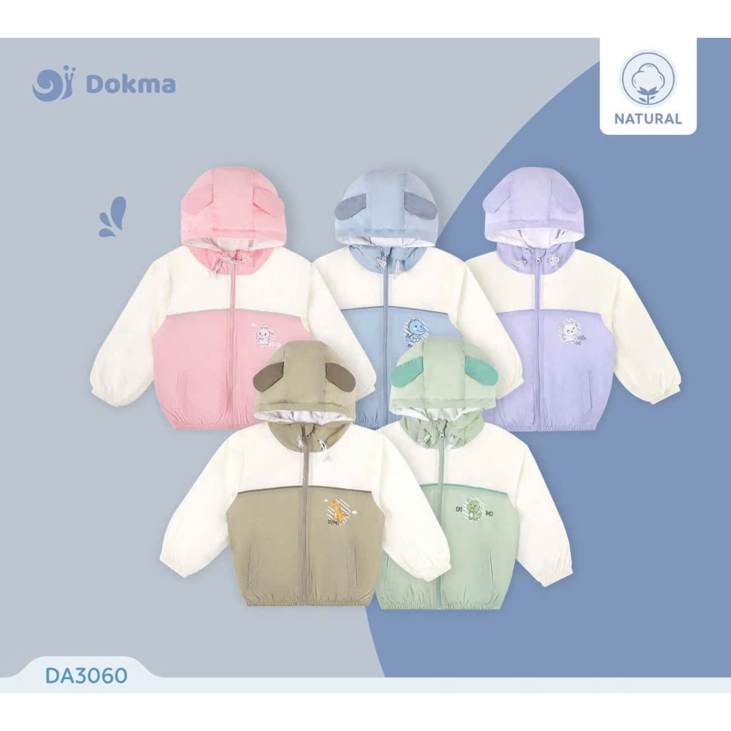 Áo gió cho bé hãng dokma