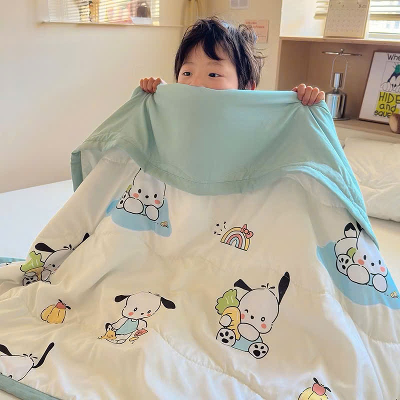 (QUÀ TẶNG) Chăn Trẻ Em, Chăn Cotton Đũi DISNEY Cho Bé Đi Học Mềm Mịn A993