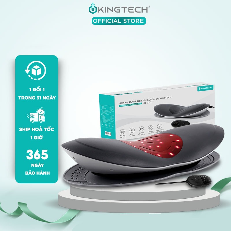 Máy Massage Thắt Lưng -  Eo Cao Cấp KINGTECH KB-920 - Kéo Giãn Giúp Giảm Đau Thắt Lưng, Thoát Vị Đĩa Đệm, Vẹo Cột Sống