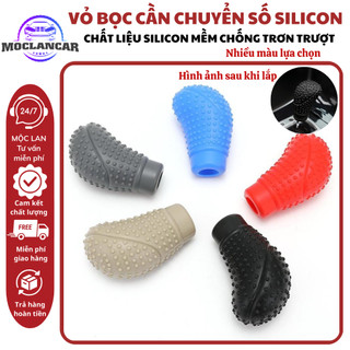 Vỏ Bọc Cần Chuyển Số Xe ô Tô Bằng Silicon Mềm Đa Năng Chống Trơn Trượt Dễ Dàng Lắp Đặt