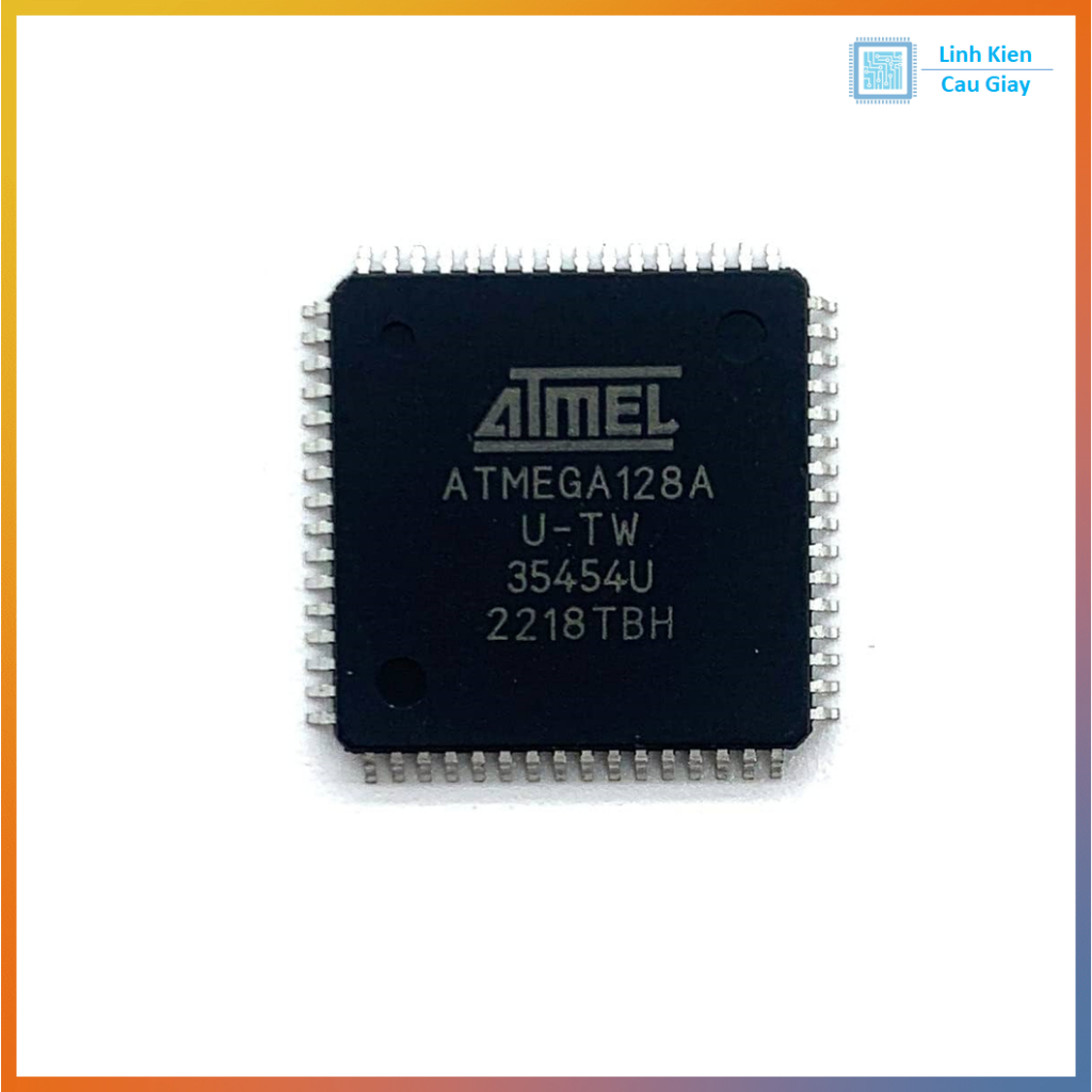 Linh kiện vi điều khiển ATMEGA128A-AU QFP