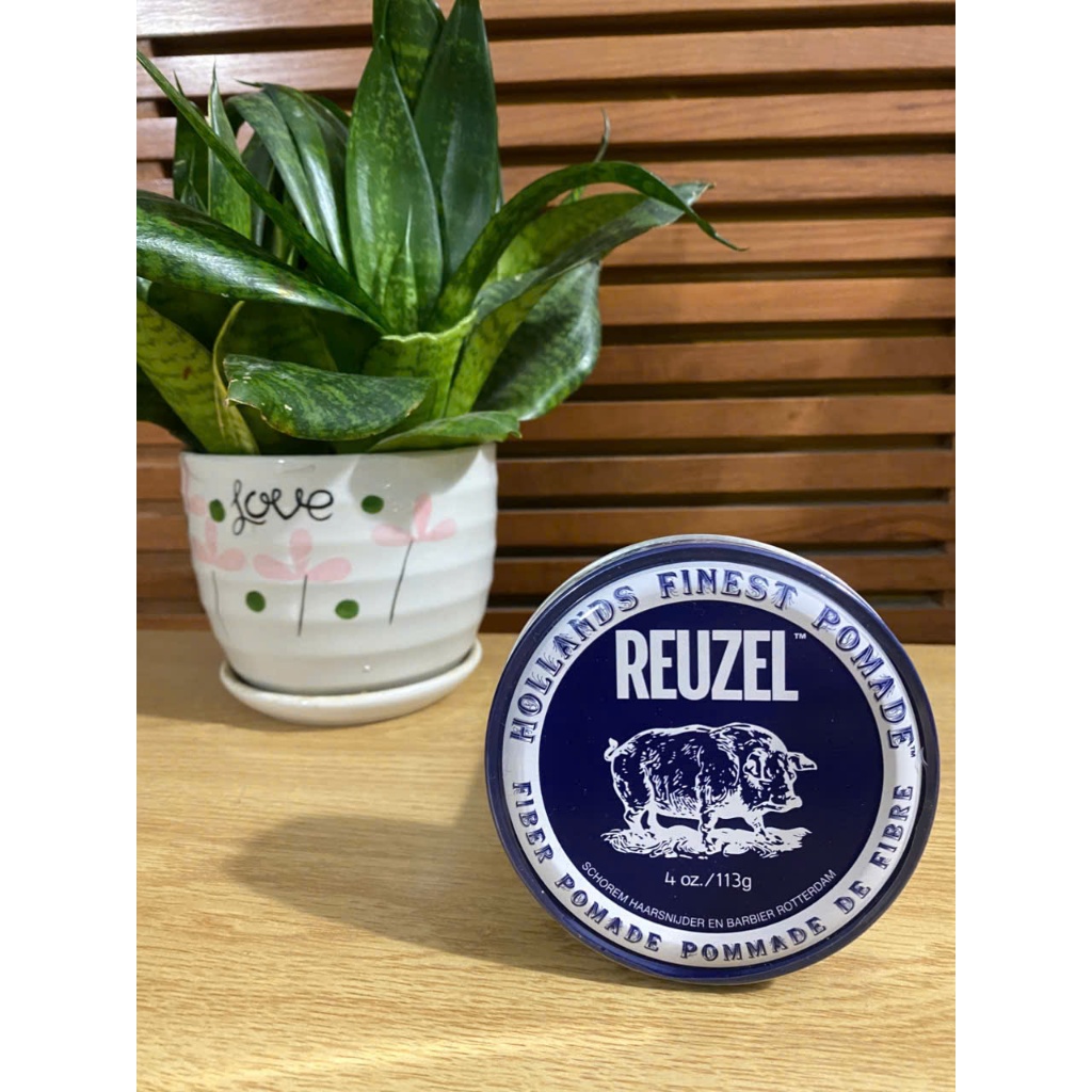 Sáp Tạo Kiểu Giữ Nếp Tóc Dành Cho Tóc Mỏng, Thưa, Yếu Reuzel Fiber Pomade 340g