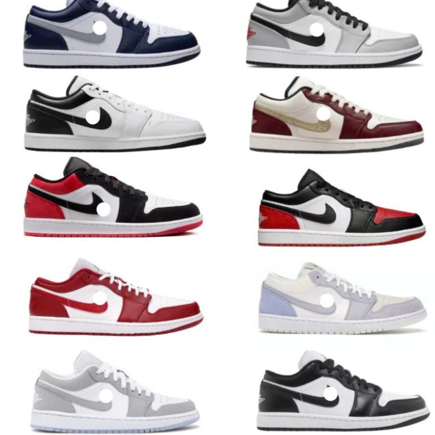 Giày Jd1 Low Nam Nữ Full Màu Dễ Phối Đồ ,Giày Thể Thao-Jd1 Bản Cao Cấp Full Box