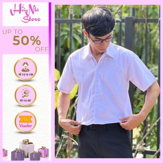 Áo Sơ Mi Trắng Nam Tay Ngắn Đi Học 1 Túi Dáng Rộng 85kg Trở Lại Ulzzang Hồng Nhi Store 