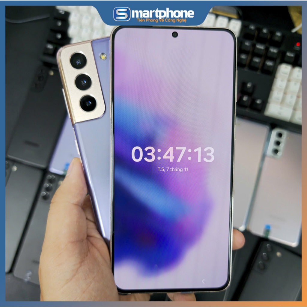 Điện Thoại Samsung S21 Plus 5G (8GB/128GB) Mỹ Likenew 99% chip Snapgragon 888 - Bảo Hành 6 Tháng 1 Đổi 1