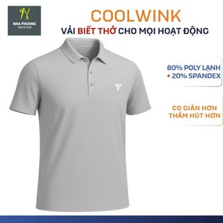 Áo thun nam trung niên Thái Khang vải thun lạnh mặc siêu mát  ATK01