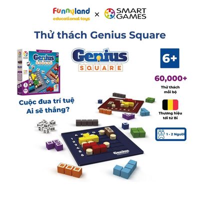 Đồ chơi trí tuệ Smartgames Thử thách Genius Square