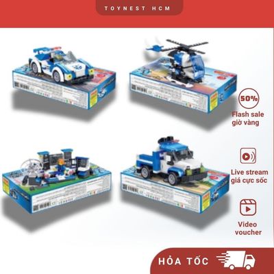 Đồ Chơi DUKA: Ghép Hình - Lực Lượng Cảnh Sát