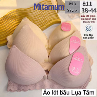 Áo lót bầu cho con bú chất LỤA TĂM, áo ngực bầu mùa hè, áo lót cho con bú, đồ lót bầu, áo chip bầu