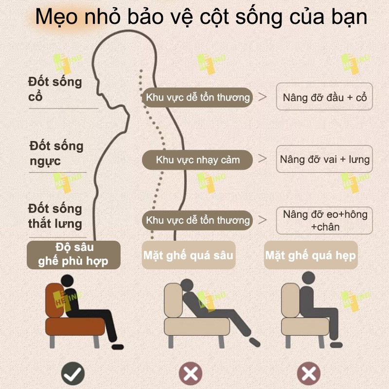 HEINO Ghế sofa đôi dài gỗ thư giãn có khoá kéo vệ sinh, chịu tải 600kg vải nhung cao cấp | BigBuy360 - bigbuy360.vn