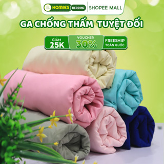 Ga Chống Thấm  HOMIES Bedding & Décor Chống Thấm Nước Tuyệt Đối - Đủ Kích Thước cho đệm 20cm