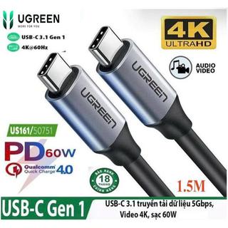 Cáp usb c 3.1 ugreen 50751 us161 veggieg v-h921
