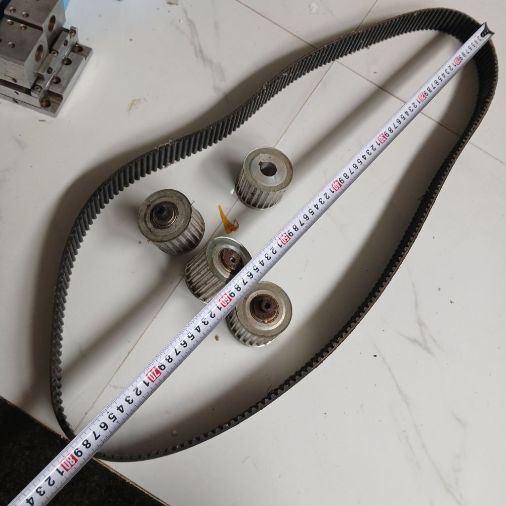 combo 4 pulley đai răng bước 8 truyền động đồng bộ ô tô xe máy cnc