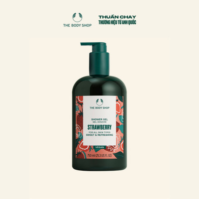 Sữa Tắm Hương Dâu Strawberry Shower Gel 750ml The Body Shop