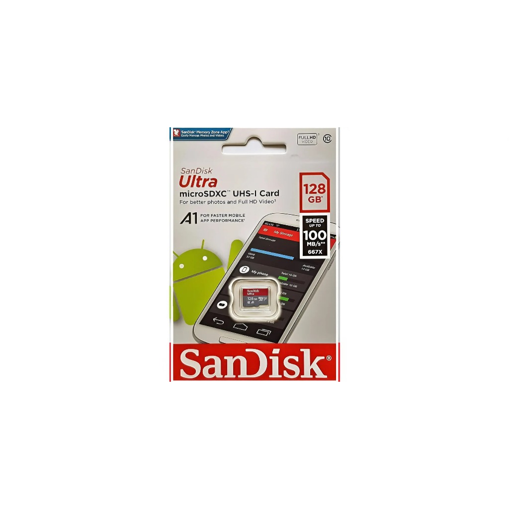 Thẻ nhớ MicroSD Sandisk 128GB Class 10