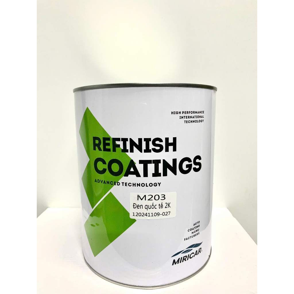 SƠN MÀU 2K - Màu Đen quốc tế 2K ( CAN 1L VÀ958650 3,75L)