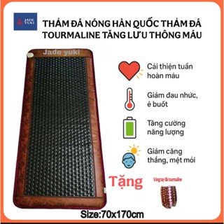  Thảm đá nhiệt nóng 70X170 cm hồng ngoại ngủ ngon lưu thông kinh lạc 