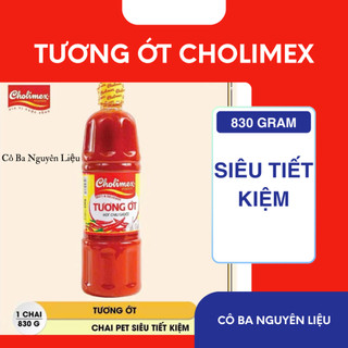 Tương Ớt Cholimex Chai Pet 830g - Hàng Mới -- Tương Ớt Ngon