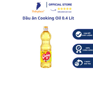 Dầu ăn Nakydaco Cooking Oil 400 ML- Dầu ăn con két chính hãng - Sản phẩm cao cấp
