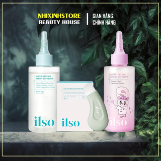  Tinh Chất Ủ Mụn Đầu Đen Làm Mềm Sợi Bã Nhờn ILSO Super Melting Sebum Softener 150ml 