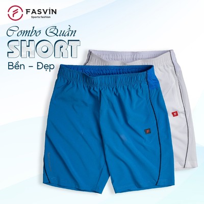 COMBO 2 Quần Đùi Nam Fasvin Q20208.CB Vải Mềm, Mịn, Co Giãn, Phong Cách Trẻ Trung Năng Động