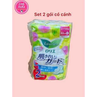 Set 2 gói băng vệ sinh ngày Laurier (Nội Đia)