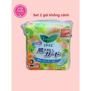 Set 2 gói băng vệ sinh ngày Laurier (Nội Đia)