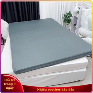 Áo bọc nệm thun lạnh có dây khóa kéo màu xám sang trọng tối giản thích hợp cho homestay ,khách sạn