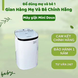  Tặng Chân Kê - Máy giặt sấy DOUX PRO 1341 - Giặt   Vắt   Tiệt Trùng   Sấy Khô - KT  46*44*74cm 