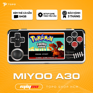 Máy chơi game Miyoo A30 - Cài sẵn Onion OS mới nhất và kho game chọn lọc